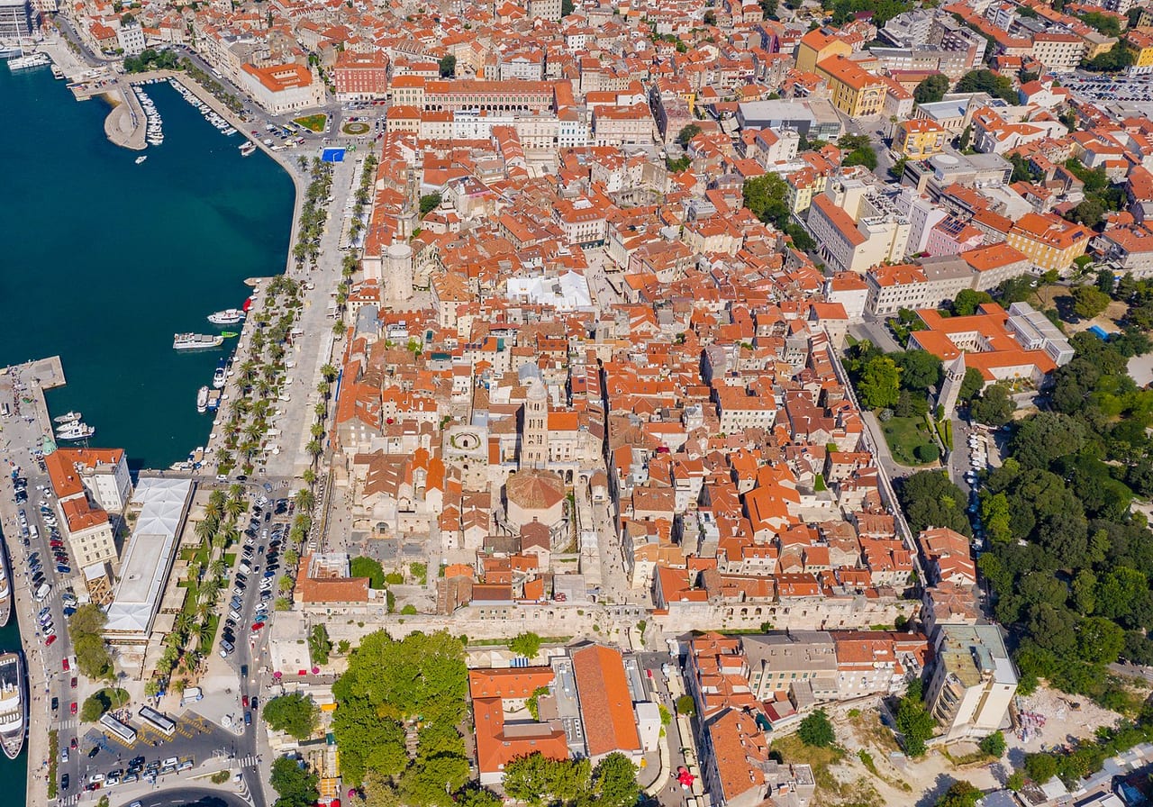 Transporte express a Split, Croacia
