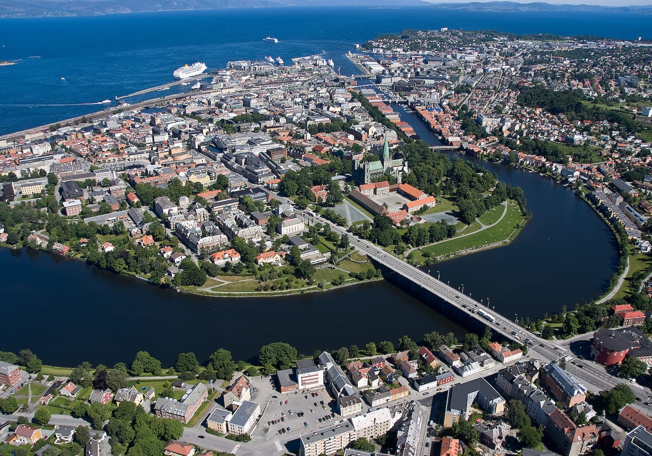 Carga completa FTL a Trondheim, Noruega