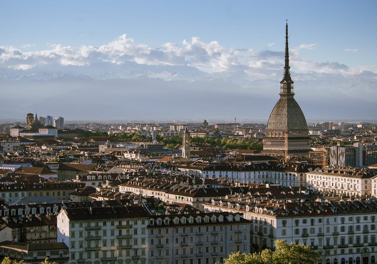 Enviar palets a Turín, Italia