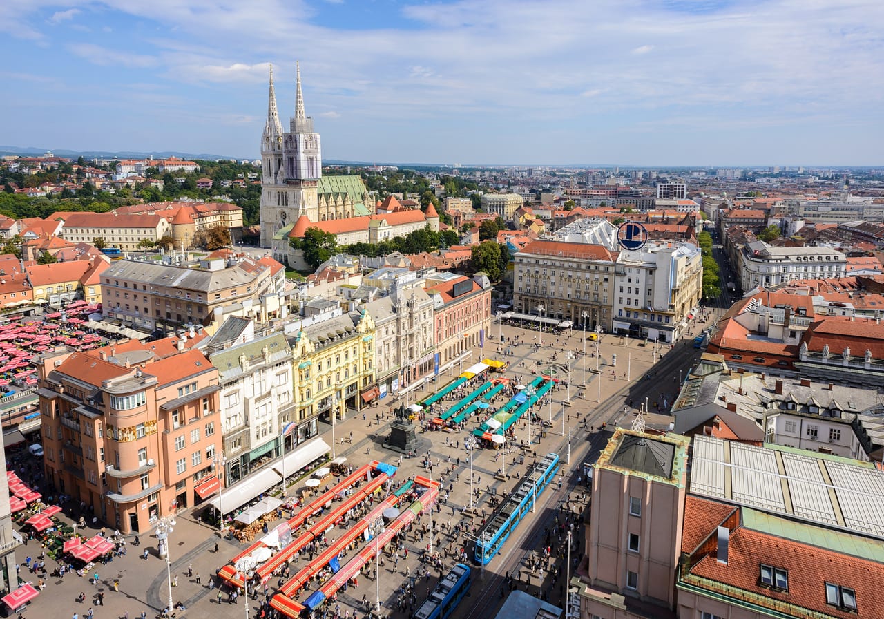 Transporte express a Zagreb, Croacia